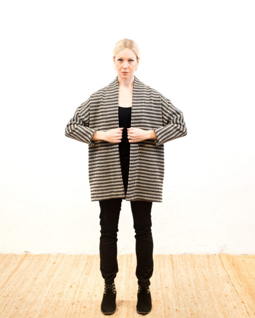 Kimono "Must-valge etüüd I"