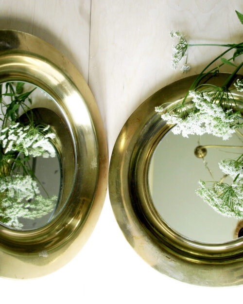 Peegel "Golden Plate". Redisain.